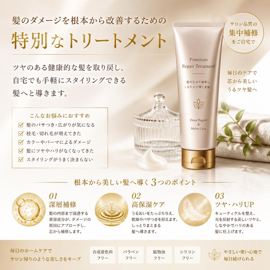 髪質改善のプロフェッショナル