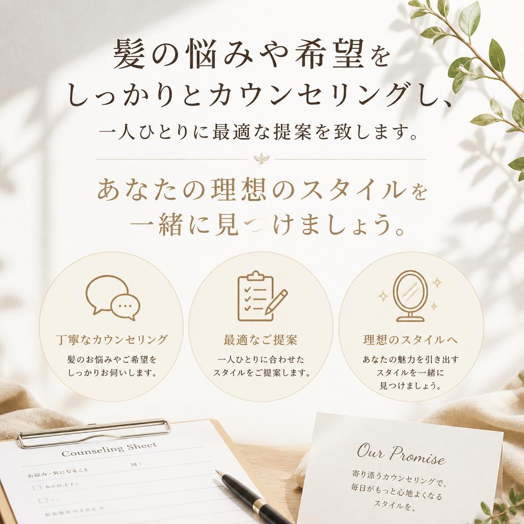 お悩みをお聞かせください