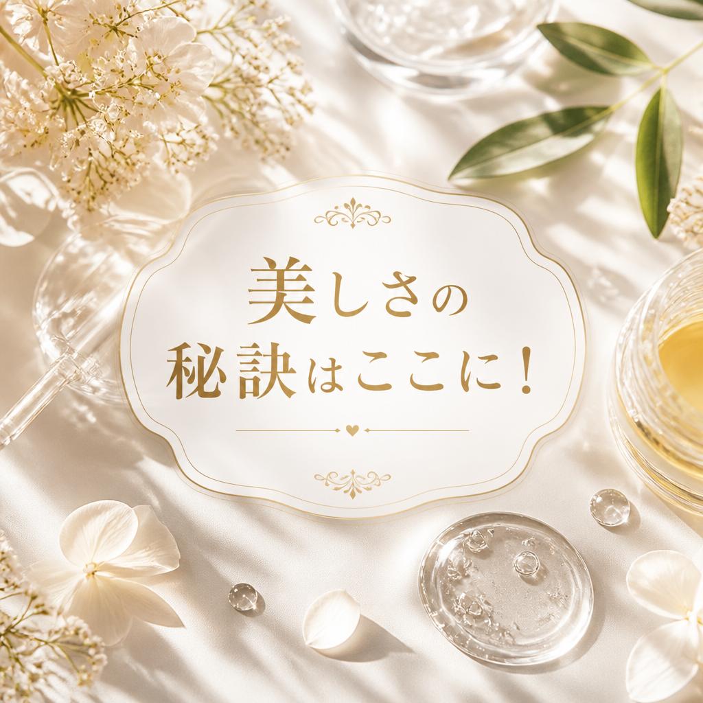 美しさの秘訣はここに！