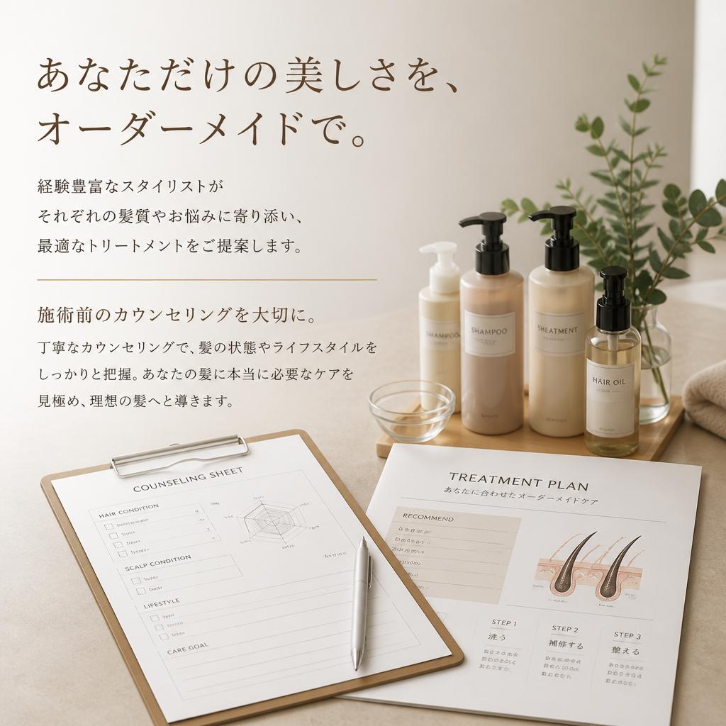 スタイリストのこだわり