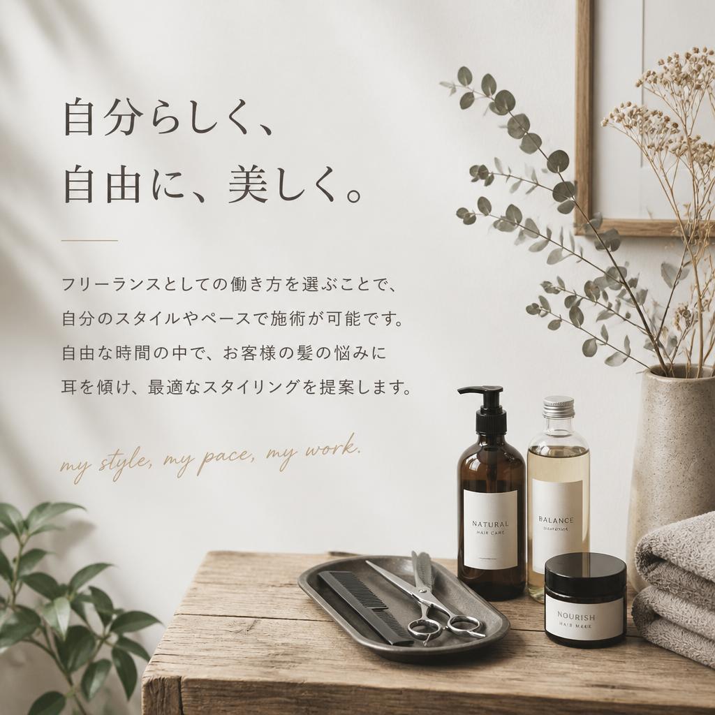 フリーランススタイルで自分らしく活躍