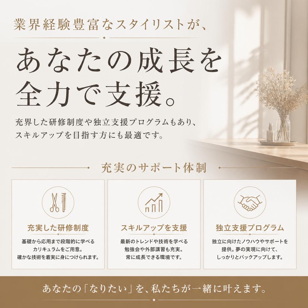 成長＆キャリアサポート