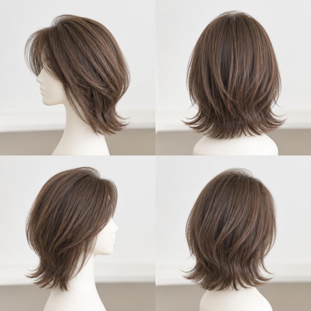 人気のレイヤーカットデザイン