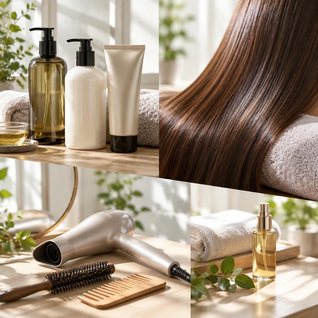 サロンの美しさを毎日に。続けやすいヘアケアとスタイリング